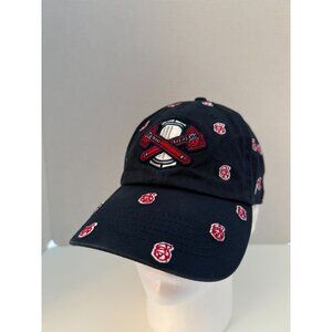 Rome Braves 47 Brand Adjustable Hat Cap MiLB Minor League Baseball Corduroy Navy